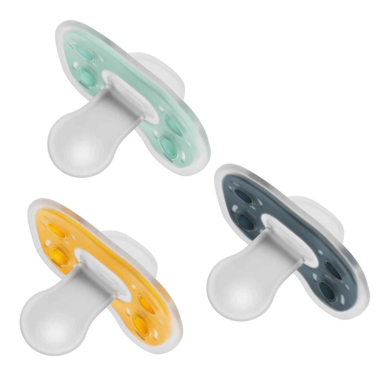 Dr. Brown's® Advantage™ One-Piece Silicone Pacifier, Ages 6-18 months – 3-Pack