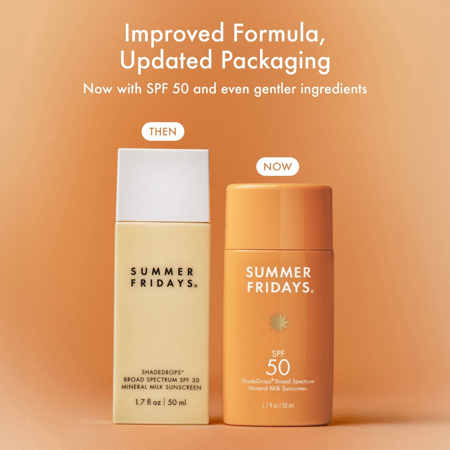ShadeDrops® Broad Spectrum SPF 50 Mineral Milk Sunscreen