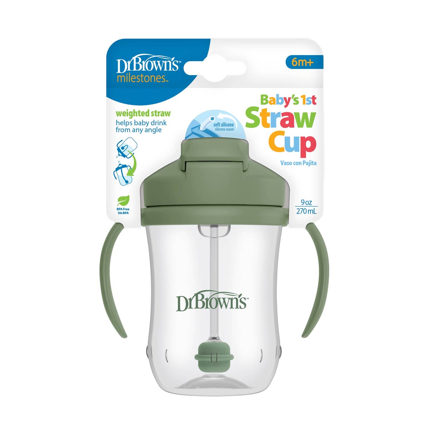 Dr. Brown’s™ Milestones™ Baby’s First Straw Cup