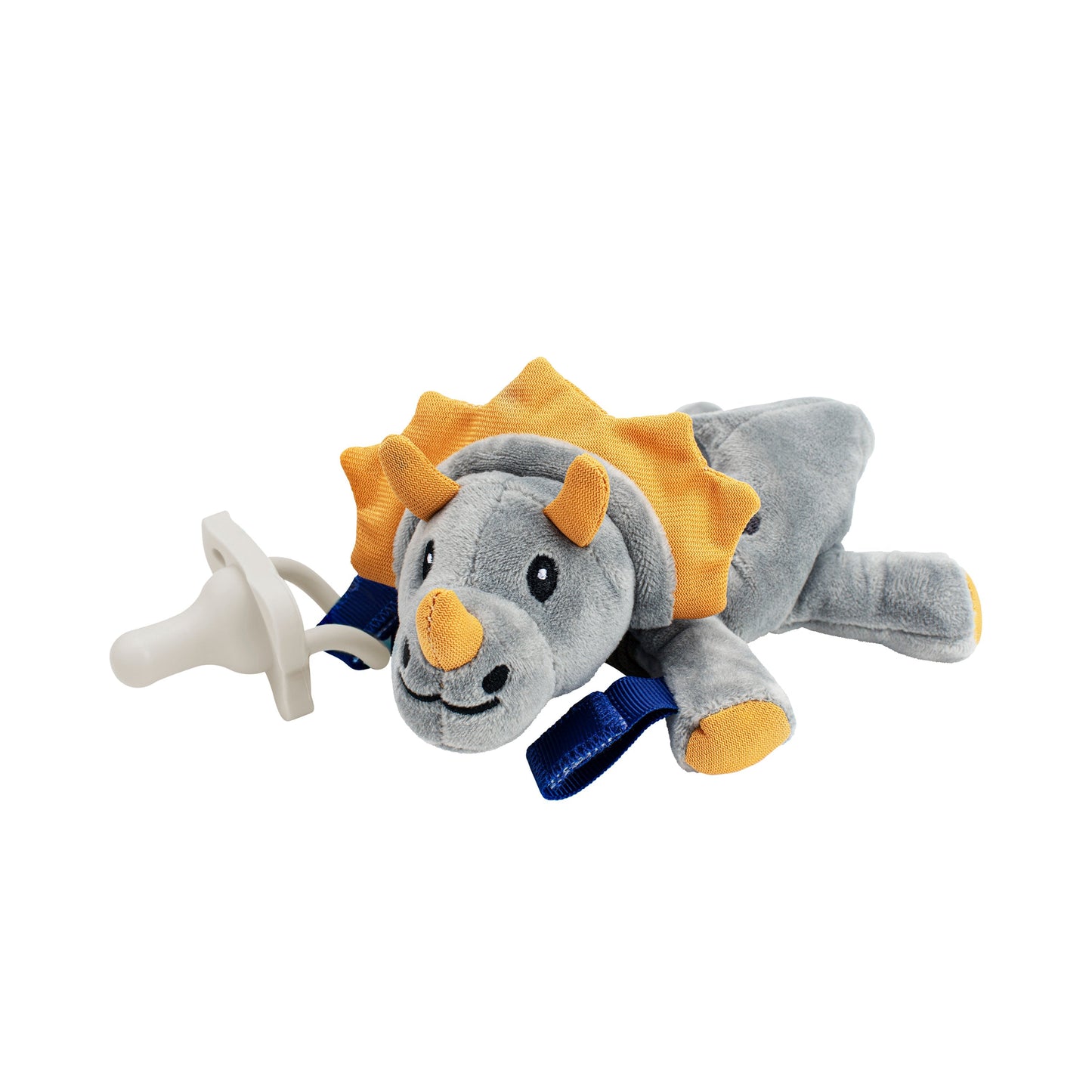 Dr. Brown’s® Lovey Pacifier and Teether Holder, Triceratops