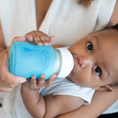 Dr. Brown's Natural Flow® Options+™ Wide-Neck Glass Bottle Silicone Sleeves