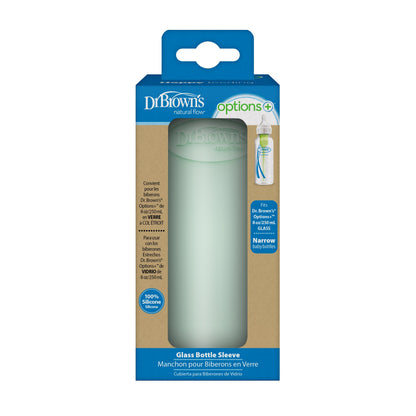 Dr. Brown’s Natural Flow® Options+™ Narrow Glass Bottle Silicone Sleeves