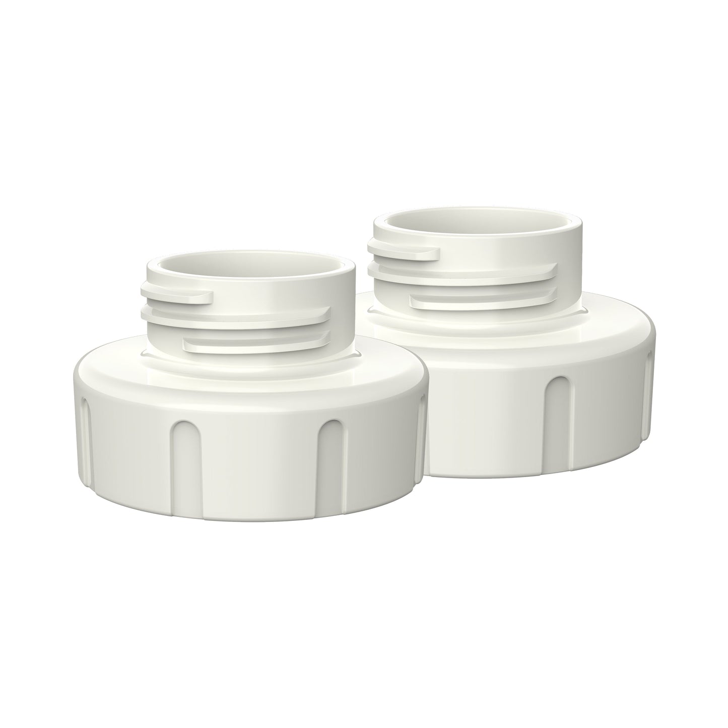 Dr. Brown's Narrow to Wide-Neck Adapter for Customflow Double Electric Breast Pump, 2 pk