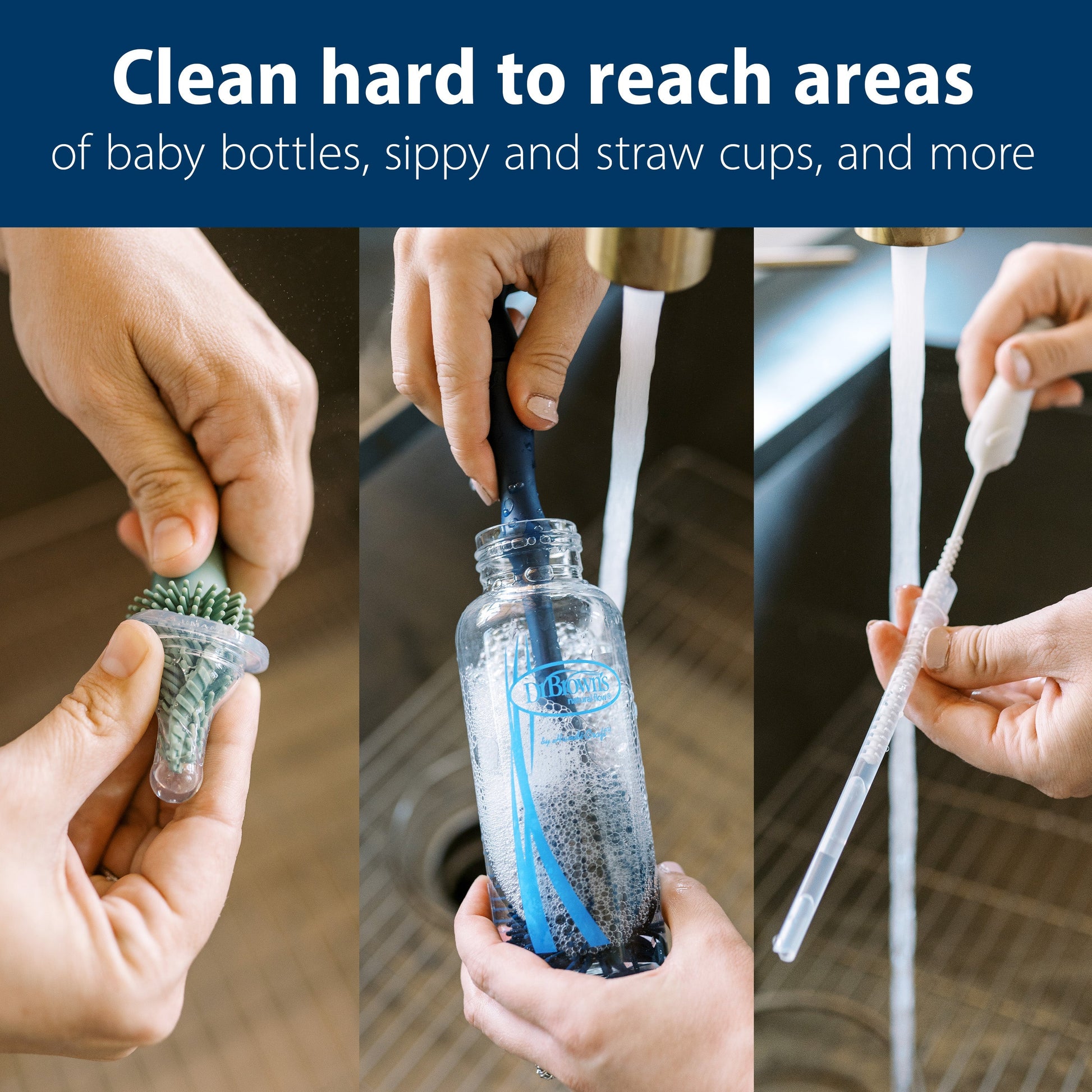 Dr. Brown’s® Silicone Cleaning Brush Set