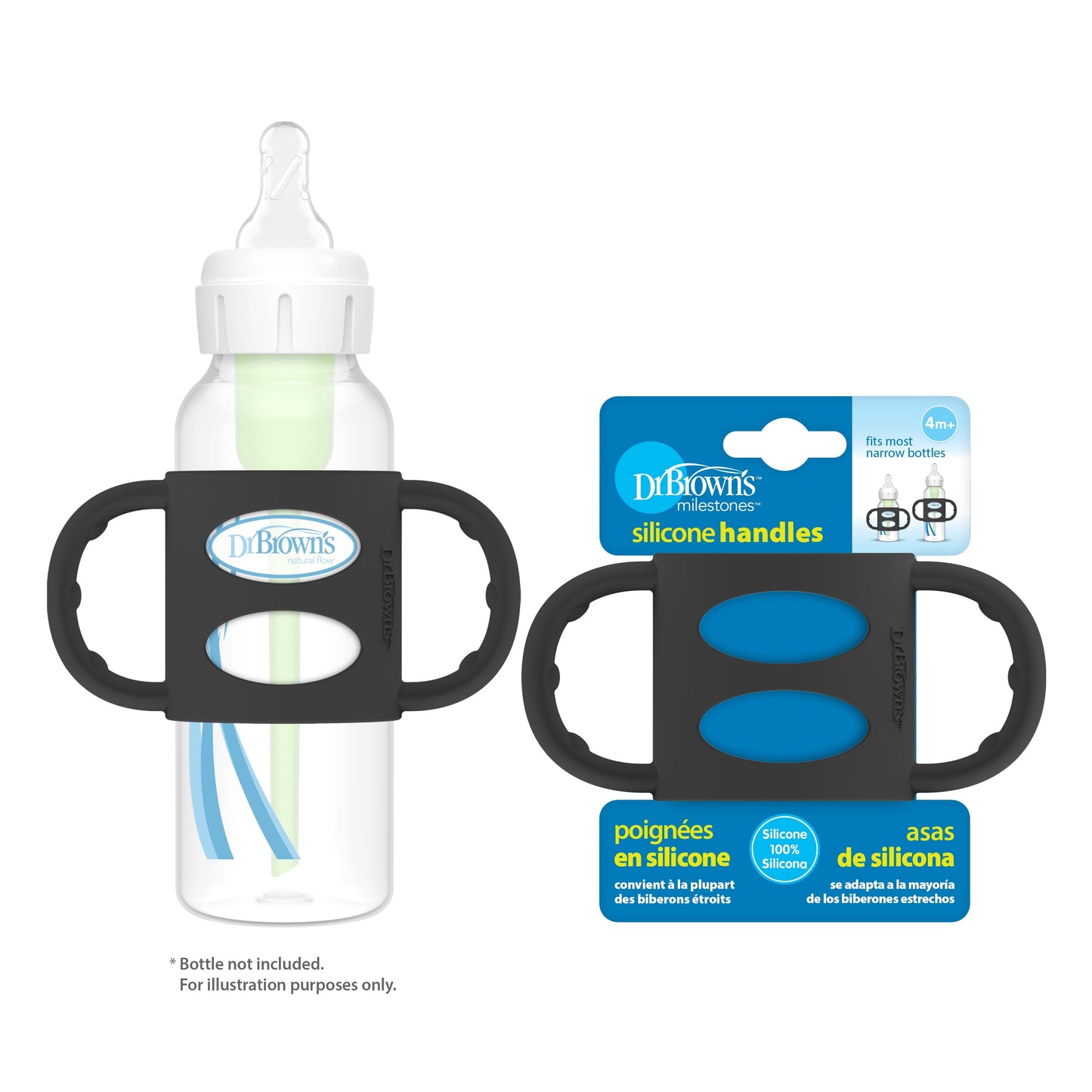 Dr. Brown’s® Milestones™ Narrow Silicone Handles