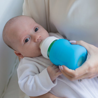 Dr. Brown's Natural Flow® Options+™ Wide-Neck Glass Bottle Silicone Sleeves