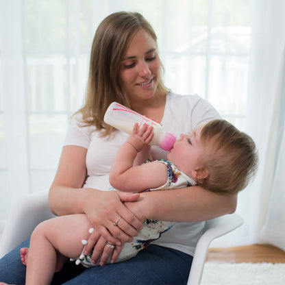 Dr. Brown's Natural Flow Anti-Colic Options+ Narrow Baby Bottle, with Level 1 Slow Flow Nipple