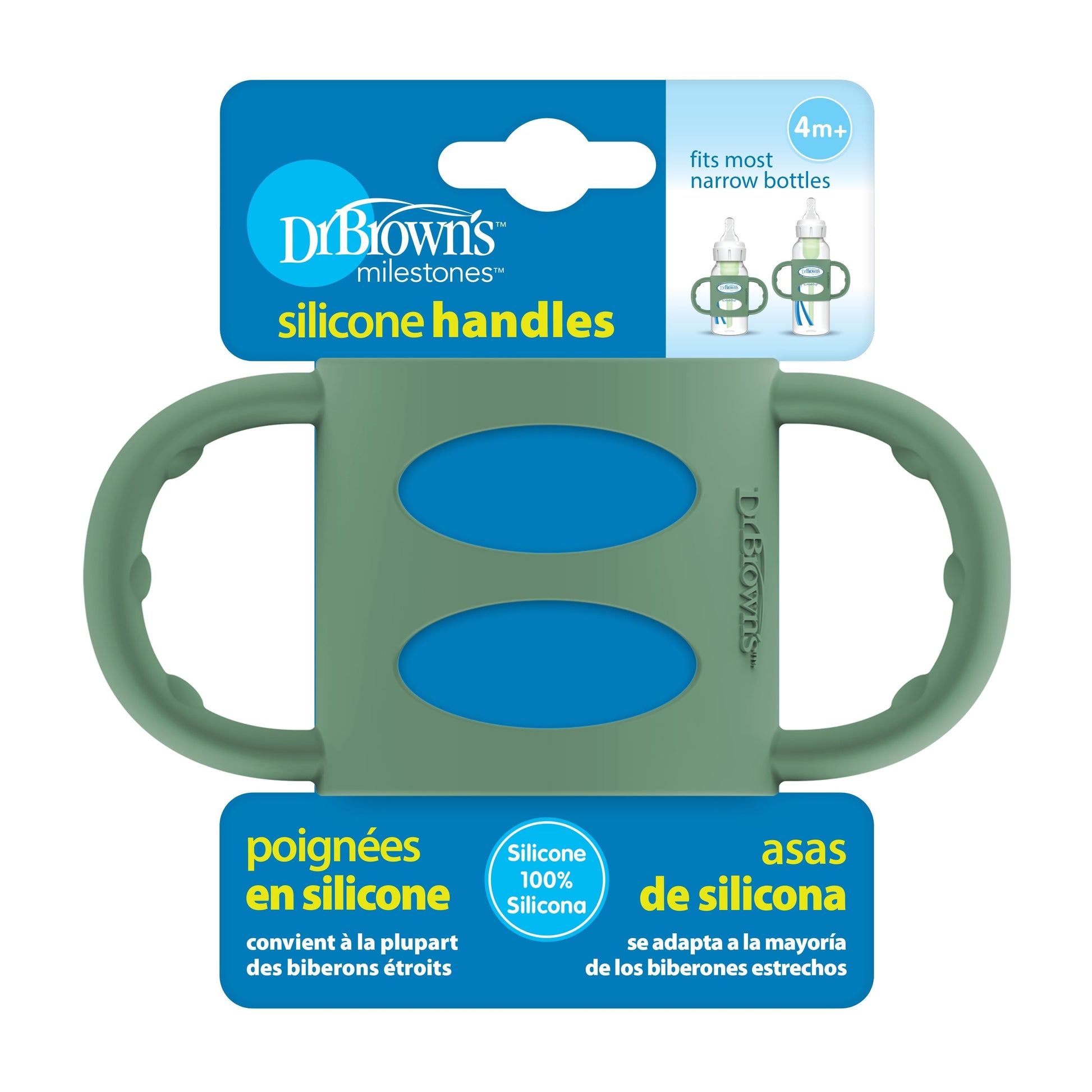 Dr. Brown’s® Milestones™ Narrow Silicone Handles