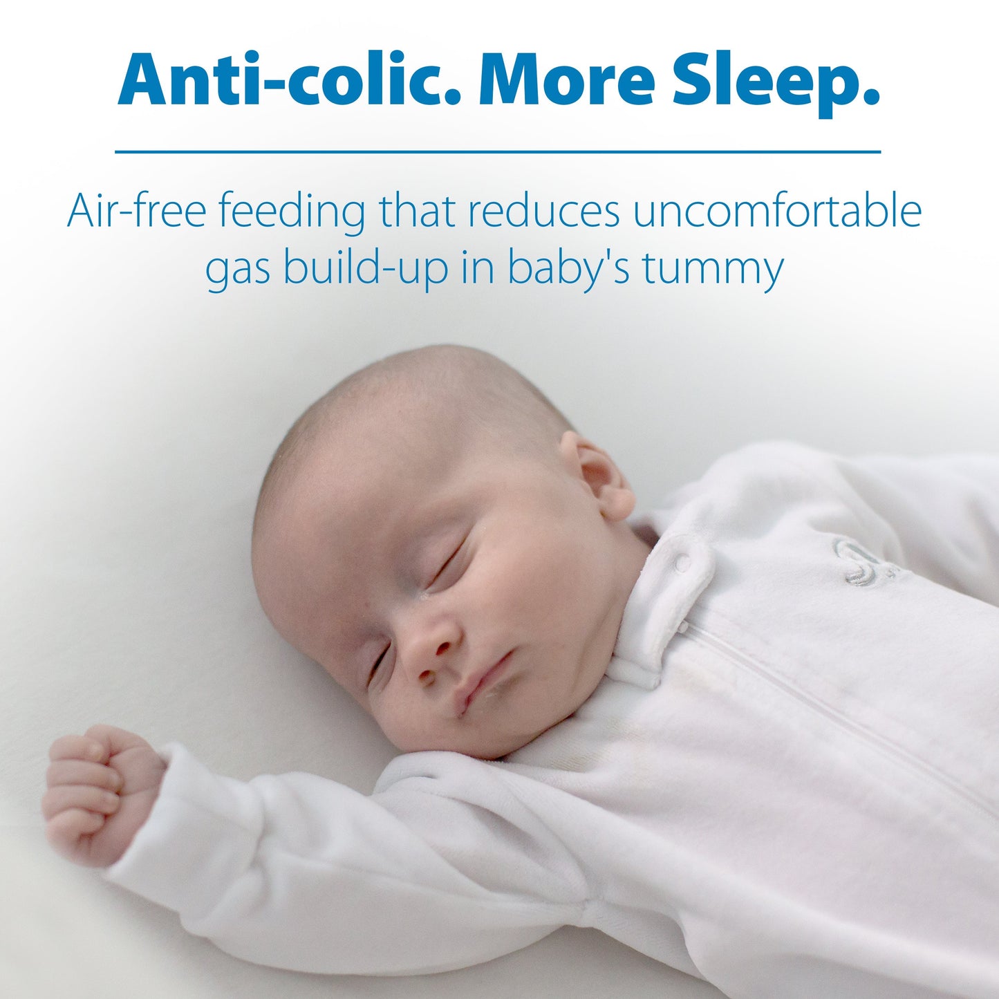 Dr. Brown's Natural Flow Anti-Colic Options+ Narrow Baby Bottle, with Level 1 Slow Flow Nipple