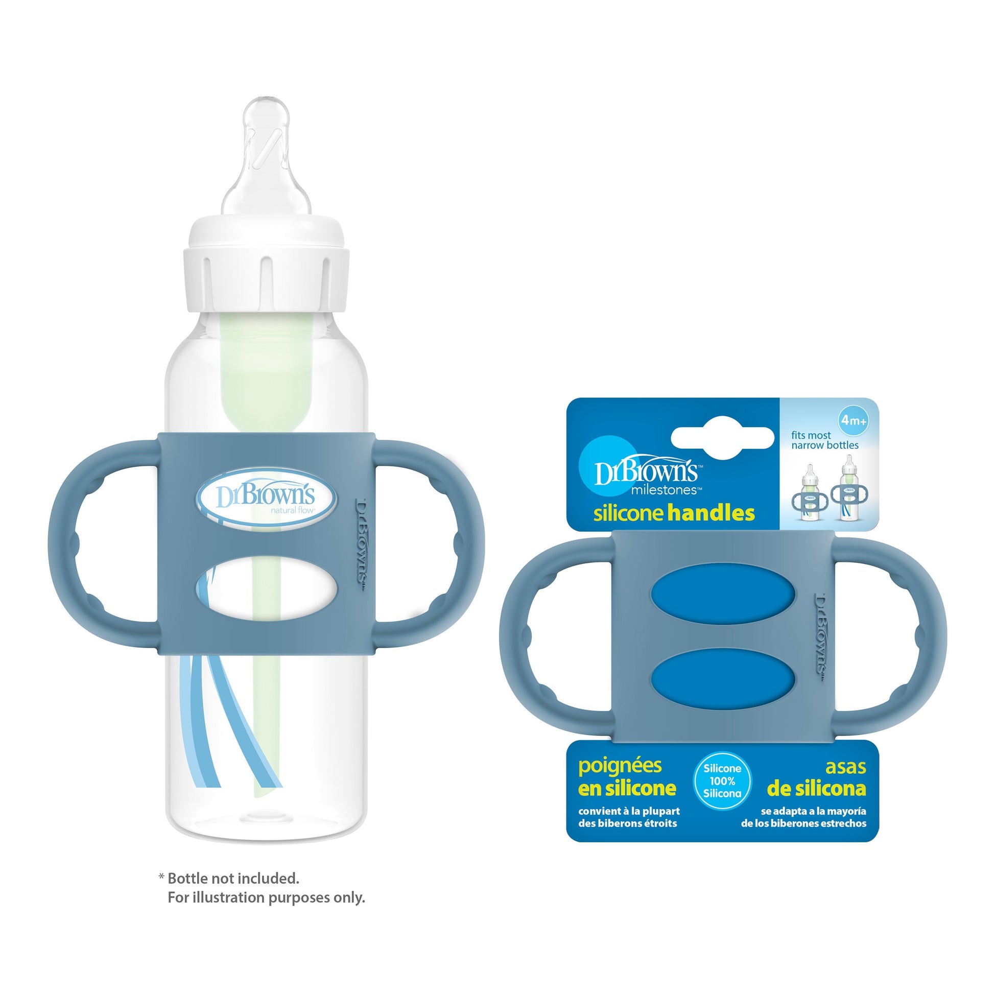 Dr. Brown’s® Milestones™ Narrow Silicone Handles