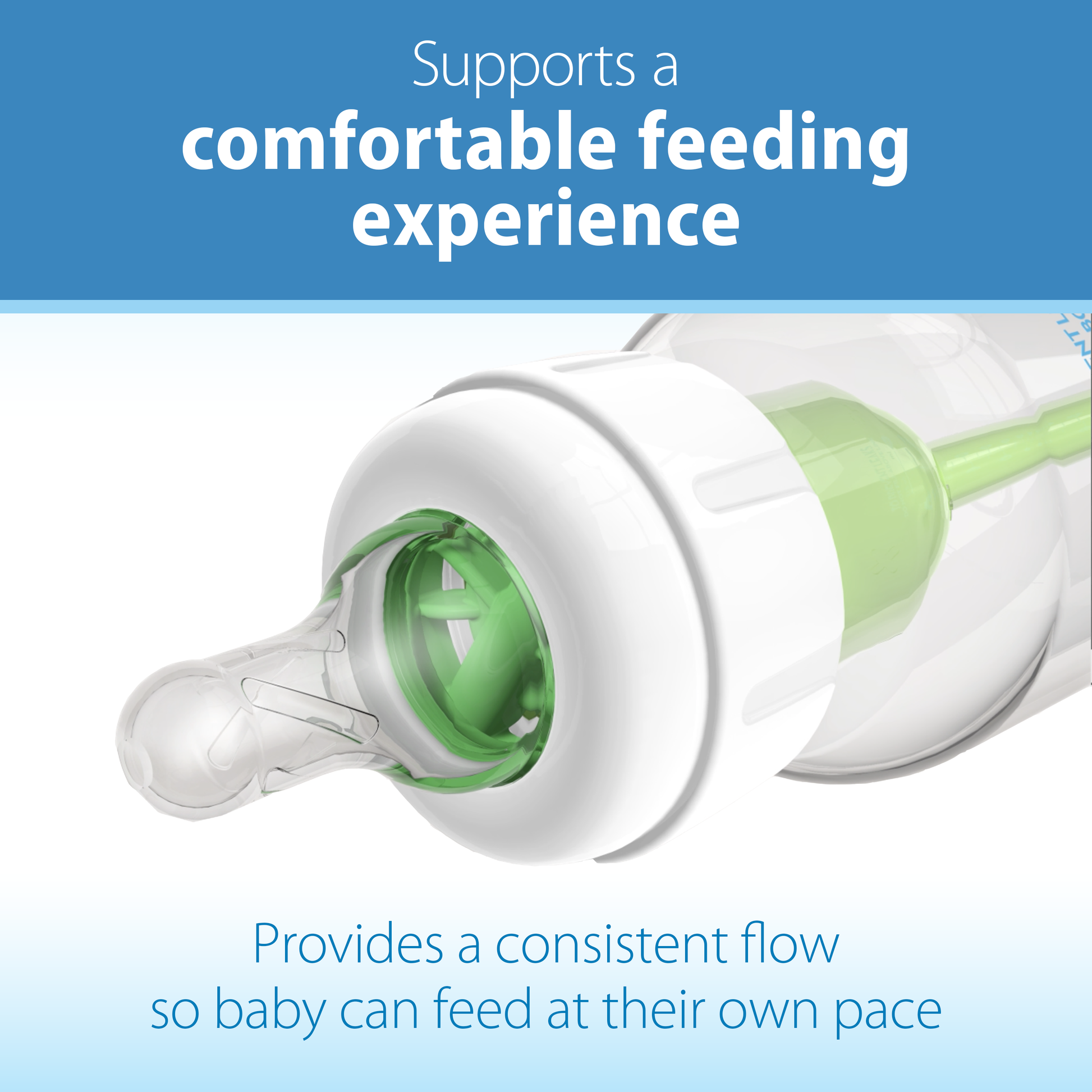 Dr. Brown's Natural Flow Narrow Baby Bottle Silicone Nipple, Level 4, 2-Pack